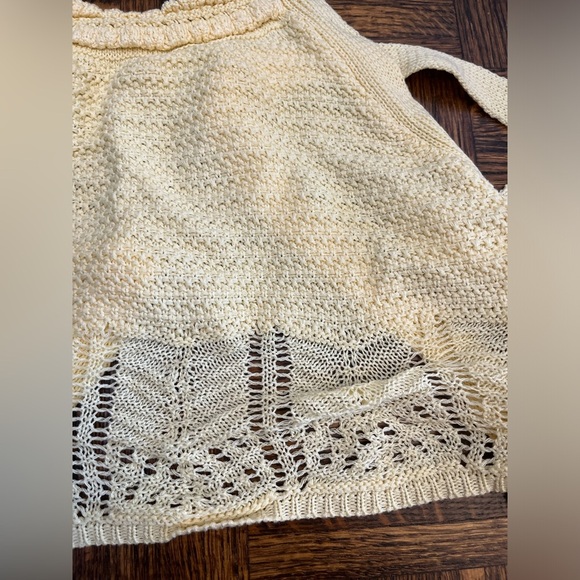 NWT Princess Polly Cropped crochet knit yellow top - Picture 9 of 14